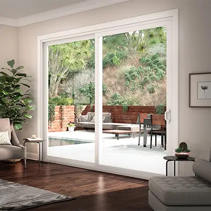 Milgard Tuscany Series sliding patio door