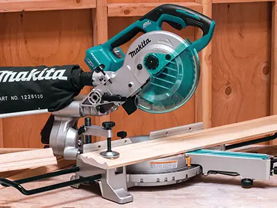 Makita dual slide miter saw