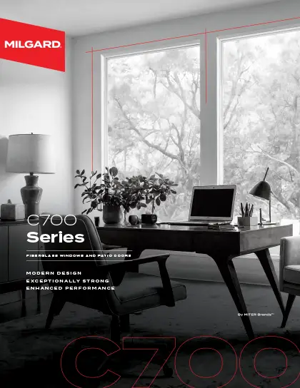 Milgard C700 Series catalog cover
